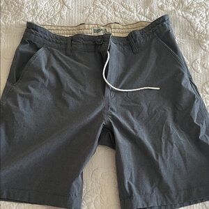 Men's Hybrid Shorts in Charcoal Gray